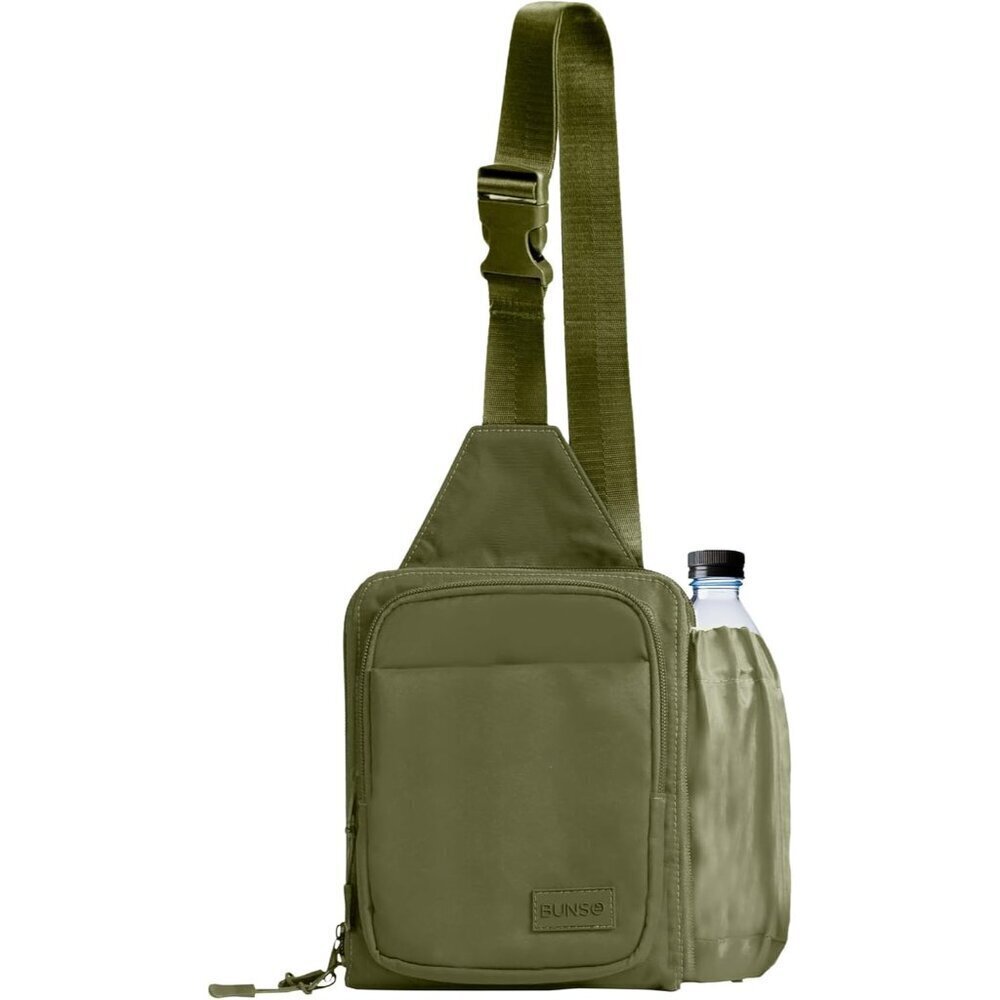 Everyday Small Crossbody Bag Water-Resistant Sling for Travel and Outdoor